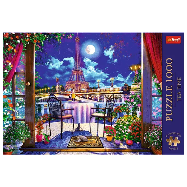 Puzzle Trefl Paris in the moonlight 12+/ Количество деталей: 1000 photo 3 Puzzle Trefl Paris in the moonlight 12+/ Количество деталей: 1000 photo 3