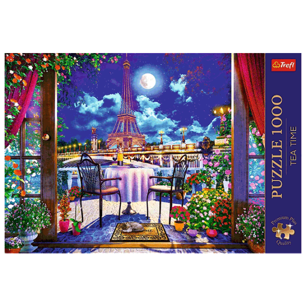 Puzzle Trefl Paris in the moonlight 12+/ Количество деталей: 1000 photo 3 Puzzle Trefl Paris in the moonlight 12+/ Количество деталей: 1000 photo 3