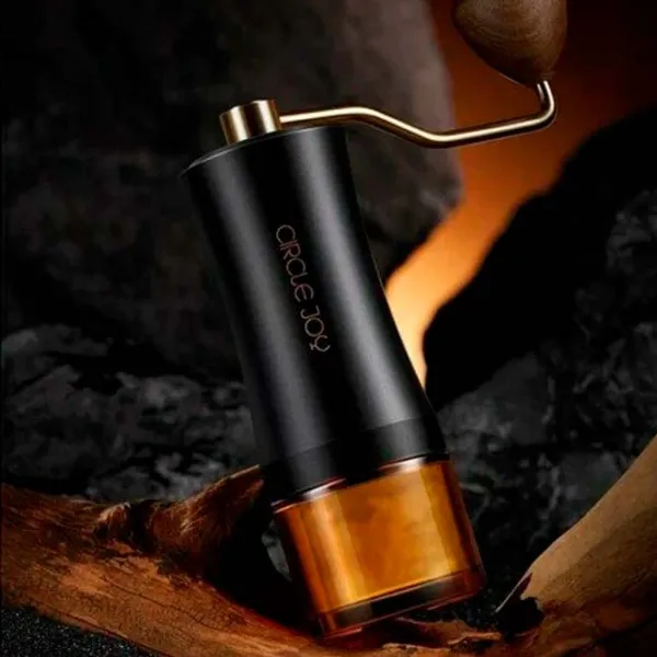 Râșniță de cafea Circle Joy Manual Coffee Grinder Pro CJ-CF22 Cuțit rotativ / 25 g / Black photo 4