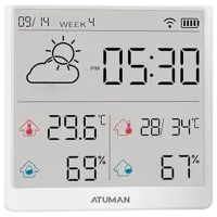 Stație meteorologică Xiaomi Duka TH3 White photo 3