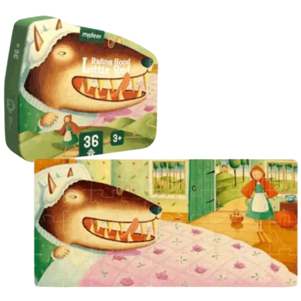 Puzzle Mideer Красная Шапочка 3+/ Количество деталей: 36 photo 1
