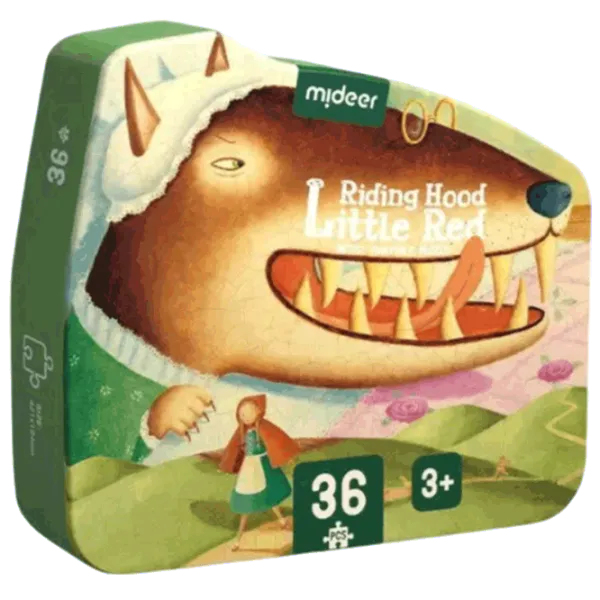 Puzzle Mideer Красная Шапочка 3+/ Количество деталей: 36 photo 2