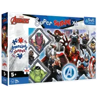 Puzzle Trefl Super Shapes XL 5+/ Количество деталей: 104
