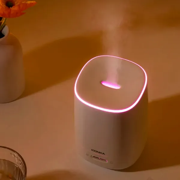 Umidificator de aer Konka LAM-1501 Cu aburi/ White photo 3