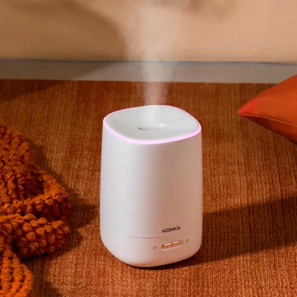 Umidificator de aer Konka LAM-1501 Cu aburi/ White photo 5