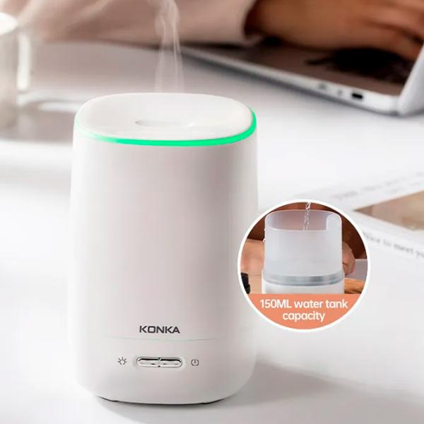 Umidificator de aer Konka LAM-1501 Cu aburi/ White photo 7