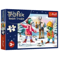 Puzzle Trefl The Treflik Christmas Time 3+/ Numărul de piese: 30