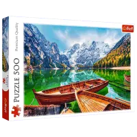 Puzzle Trefl Lake Braies, Italy 10+/ Количество деталей: 500