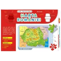 Puzzle M-Toys Harta Romaniei 3+/ Numărul de piese: 30