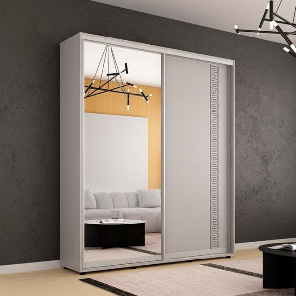 Шкаф Mobildor-Lux Compact 210 x 45см x 220 / ЛДСП / Серый photo 3