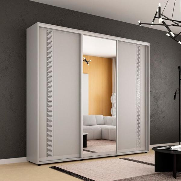 Шкаф Mobildor-Lux Compact 250 x 45см x 220 / ЛДСП / Серый photo 3