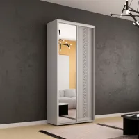 Dulap Mobildor-Lux Compact 110 x 45 x 220 / PAL / Gray photo 2