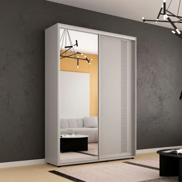 Dulap Mobildor-Lux Compact 160 x 45 x 220 / PAL / Gray photo 2