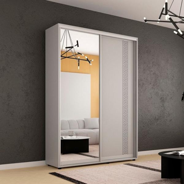Dulap Mobildor-Lux Compact 160 x 45 x 220 / PAL / Gray photo 2