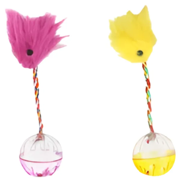 Minge pentru pisici Flamingo Fiba Ball  photo 1 Minge pentru pisici Flamingo Fiba Ball  photo 1