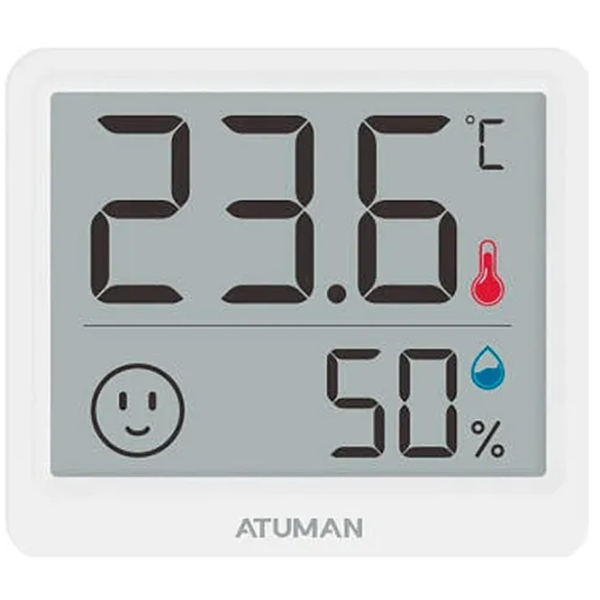 Termometru Electronic Xiaomi Duka ATuMan TH Mini Pentru temperatura camerei / °C / White photo 1