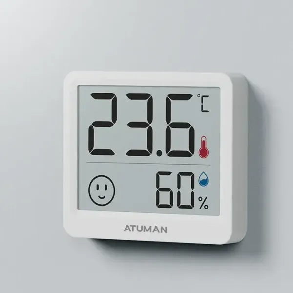 Termometru Electronic Xiaomi Duka ATuMan TH Mini Pentru temperatura camerei / °C / White photo 2