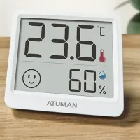 Termometru Electronic Xiaomi Duka ATuMan TH Mini Pentru temperatura camerei / °C / White photo 3