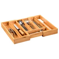 Suport pentru tacâmuri Kesper 58084 Bambuc / 7