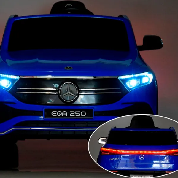 Электромобиль Mercedes-Benz EQA 350 Richi Tichi MX625 / 3 5 км/ч / 30 кг / 3+ / Синий photo 3 Электромобиль Mercedes-Benz EQA 350 Richi Tichi MX625 / 3 5 км/ч / 30 кг / 3+ / Синий photo 3