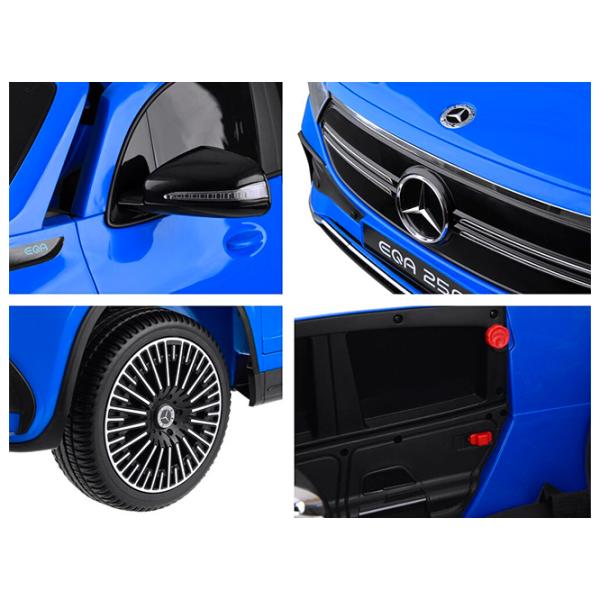 Электромобиль Mercedes-Benz EQA 350 Richi Tichi MX625 / 3 5 км/ч / 30 кг / 3+ / Синий photo 4 Электромобиль Mercedes-Benz EQA 350 Richi Tichi MX625 / 3 5 км/ч / 30 кг / 3+ / Синий photo 4