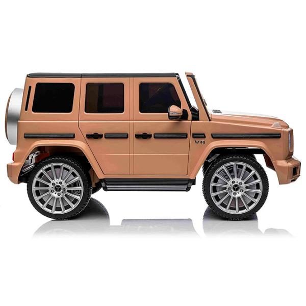 Mașină electrică Mercedes-Benz G500 Richi Tichi MX627 / 3 7 km/h / 30 kg / 3+ / Beige photo 4