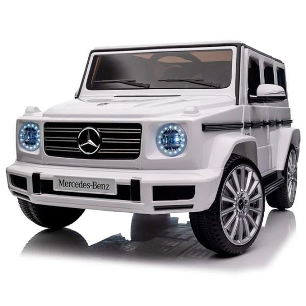 Электромобиль Mercedes-Benz G500 Richi Tichi MX627/2 7 км/ч / 30 кг / 3+ / Белый photo 2