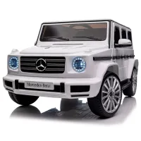 Mașină electrică Mercedes-Benz G500 Richi Tichi MX627/2 7 km/h / 30 kg / 3+ / White photo 2
