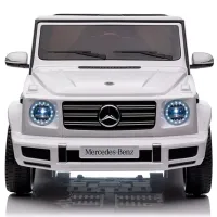 Mașină electrică Mercedes-Benz G500 Richi Tichi MX627/2 7 km/h / 30 kg / 3+ / White photo 3