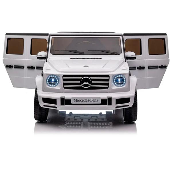 Электромобиль Mercedes-Benz G500 Richi Tichi MX627/2 7 км/ч / 30 кг / 3+ / Белый photo 4