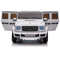 Mașină electrică Mercedes-Benz G500 Richi Tichi MX627/2 7 km/h / 30 kg / 3+ / White photo 4