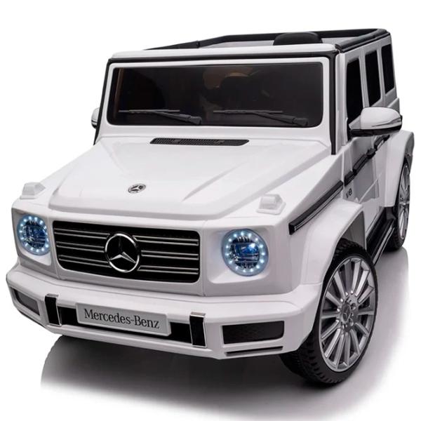 Электромобиль Mercedes-Benz G500 Richi Tichi MX627/2 7 км/ч / 30 кг / 3+ / Белый photo 5