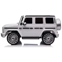 Mașină electrică Mercedes-Benz G500 Richi Tichi MX627/2 7 km/h / 30 kg / 3+ / White photo 6