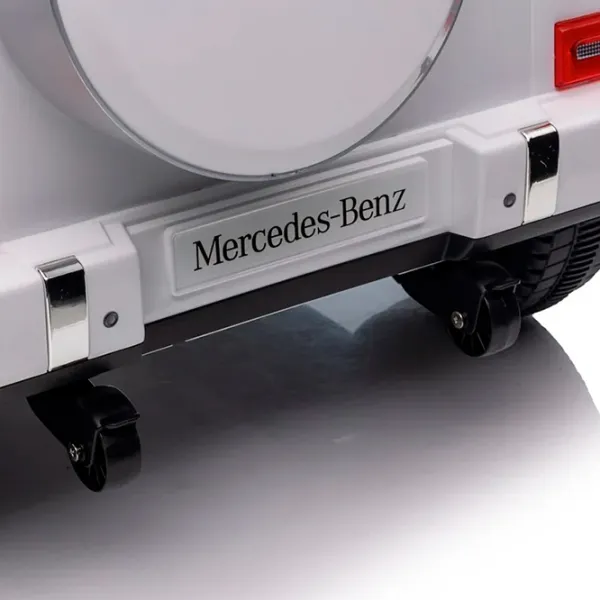 Электромобиль Mercedes-Benz G500 Richi Tichi MX627/2 7 км/ч / 30 кг / 3+ / Белый photo 10