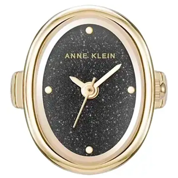 Inel cu ceas pentru femei ANNE KLEIN AK/5126RINGBK Cuarț / 17 mm photo 2 Inel cu ceas pentru femei ANNE KLEIN AK/5126RINGBK Cuarț / 17 mm photo 2