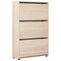Dulap pentru încălțăminte Mobildor-Lux LEO Slim 125 x 90 x 16 /Sonoma /Sonoma