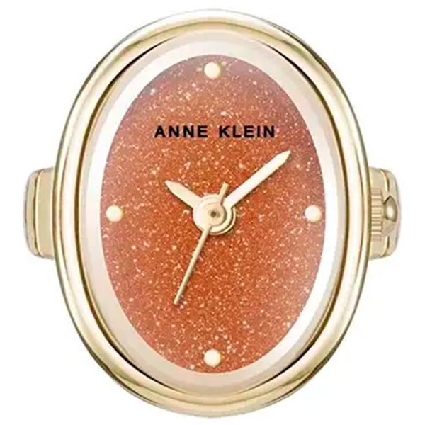 Inel cu ceas pentru femei ANNE KLEIN AK/5126RINGGD Cuarț / 17 mm photo 3 Inel cu ceas pentru femei ANNE KLEIN AK/5126RINGGD Cuarț / 17 mm photo 3