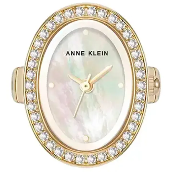 Inel cu ceas pentru femei ANNE KLEIN AK/5128RINGMP Cuarț / 17 mm photo 3 Inel cu ceas pentru femei ANNE KLEIN AK/5128RINGMP Cuarț / 17 mm photo 3