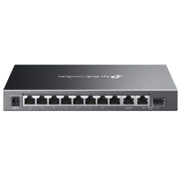 Коммутатор TP-Link ES210GMP Черный photo 1 Коммутатор TP-Link ES210GMP Черный photo 1