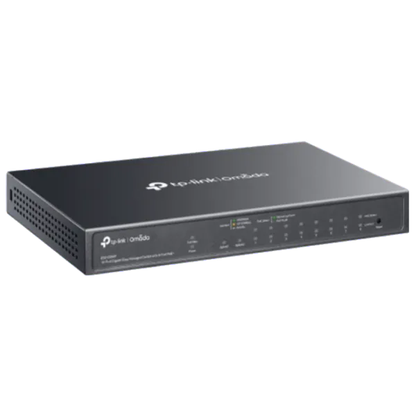 Коммутатор TP-Link ES210GMP Черный photo 2 Коммутатор TP-Link ES210GMP Черный photo 2