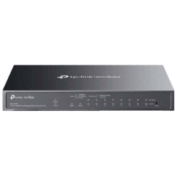 Коммутатор TP-Link ES210GMP Черный photo 3 Коммутатор TP-Link ES210GMP Черный photo 3