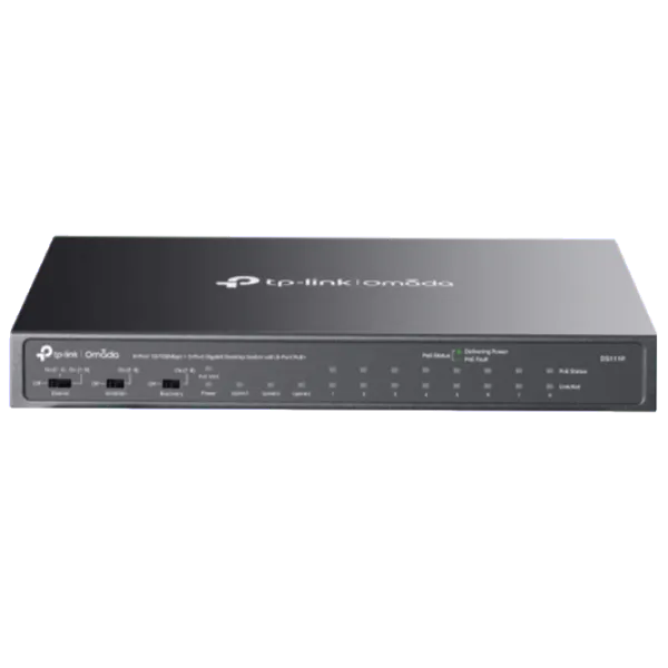 Коммутатор TP-Link DS111P Черный photo 1