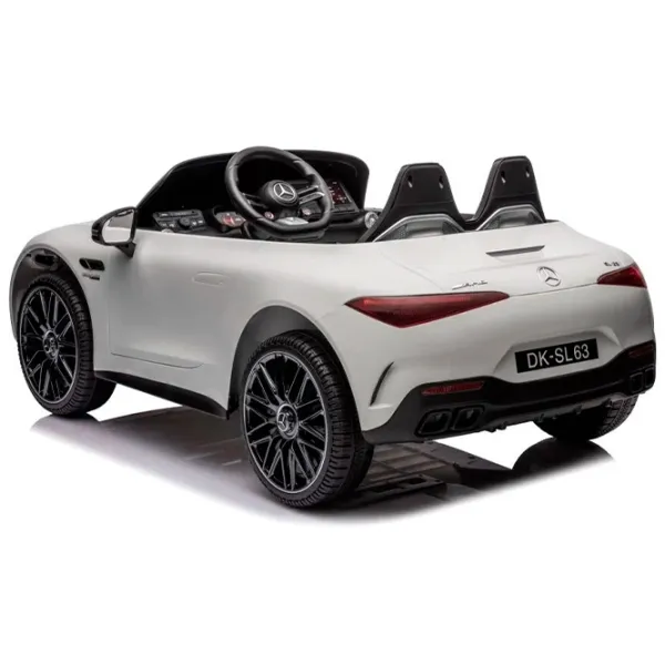 Mașină electrică Mercedes-AMG SL63 Richi Tichi SL63/1 7 km/h / 35 kg / 3+ / White photo 5 Mașină electrică Mercedes-AMG SL63 Richi Tichi SL63/1 7 km/h / 35 kg / 3+ / White photo 5