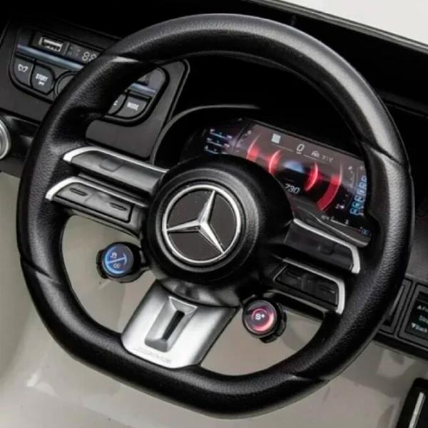 Mașină electrică Mercedes-AMG SL63 Richi Tichi SL63/1 7 km/h / 35 kg / 3+ / White photo 8 Mașină electrică Mercedes-AMG SL63 Richi Tichi SL63/1 7 km/h / 35 kg / 3+ / White photo 8