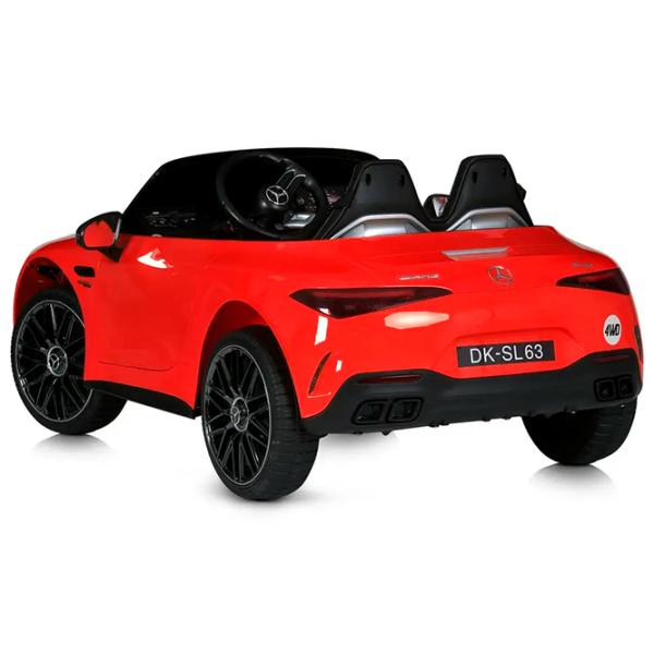 Электромобиль Mercedes-AMG SL63 Richi Tichi SL63/2 7 км/ч / 35 кг / 3+ / Красный photo 4 Электромобиль Mercedes-AMG SL63 Richi Tichi SL63/2 7 км/ч / 35 кг / 3+ / Красный photo 4