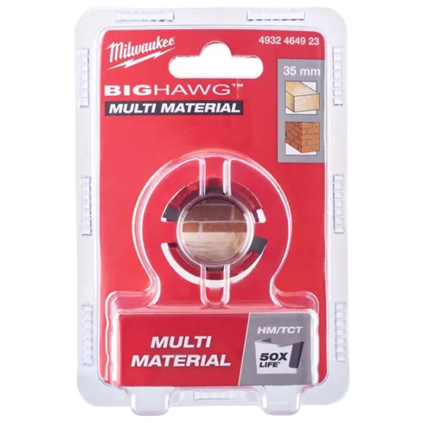 Carotă Milwaukee BIG HAWG Bimetal / 5/8" photo 2 Carotă Milwaukee BIG HAWG Bimetal / 5/8" photo 2