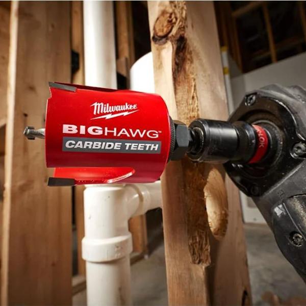 Carotă Milwaukee BIG HAWG Bimetal / 5/8" photo 5 Carotă Milwaukee BIG HAWG Bimetal / 5/8" photo 5