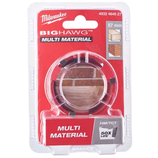 Carotă Milwaukee BIG HAWG Bimetal / 5/8" photo 2 Carotă Milwaukee BIG HAWG Bimetal / 5/8" photo 2