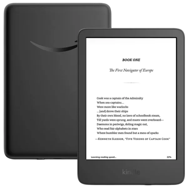 Электронная книга Kindle Поколение 11 (2024) 6" / E-Ink / 16 ГБ / Черный photo 1 Электронная книга Kindle Поколение 11 (2024) 6" / E-Ink / 16 ГБ / Черный photo 1