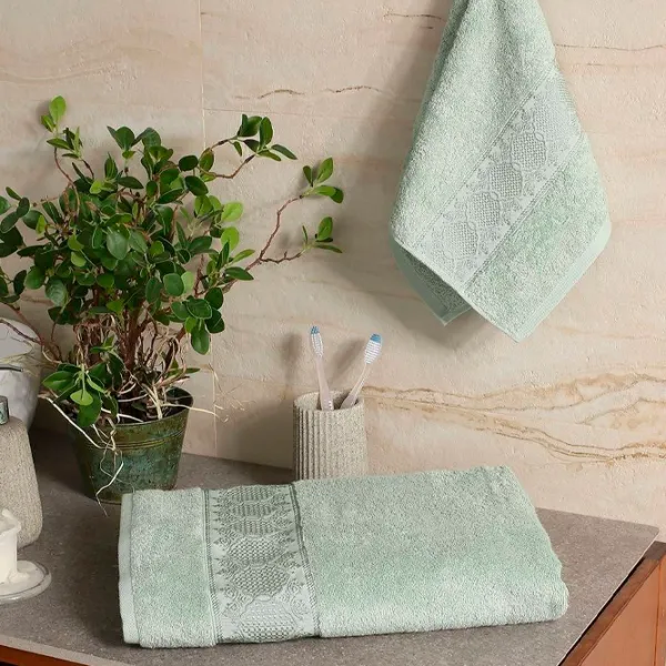Ștergar Issimo Home Marsilya Green photo 1 Ștergar Issimo Home Marsilya Green photo 1